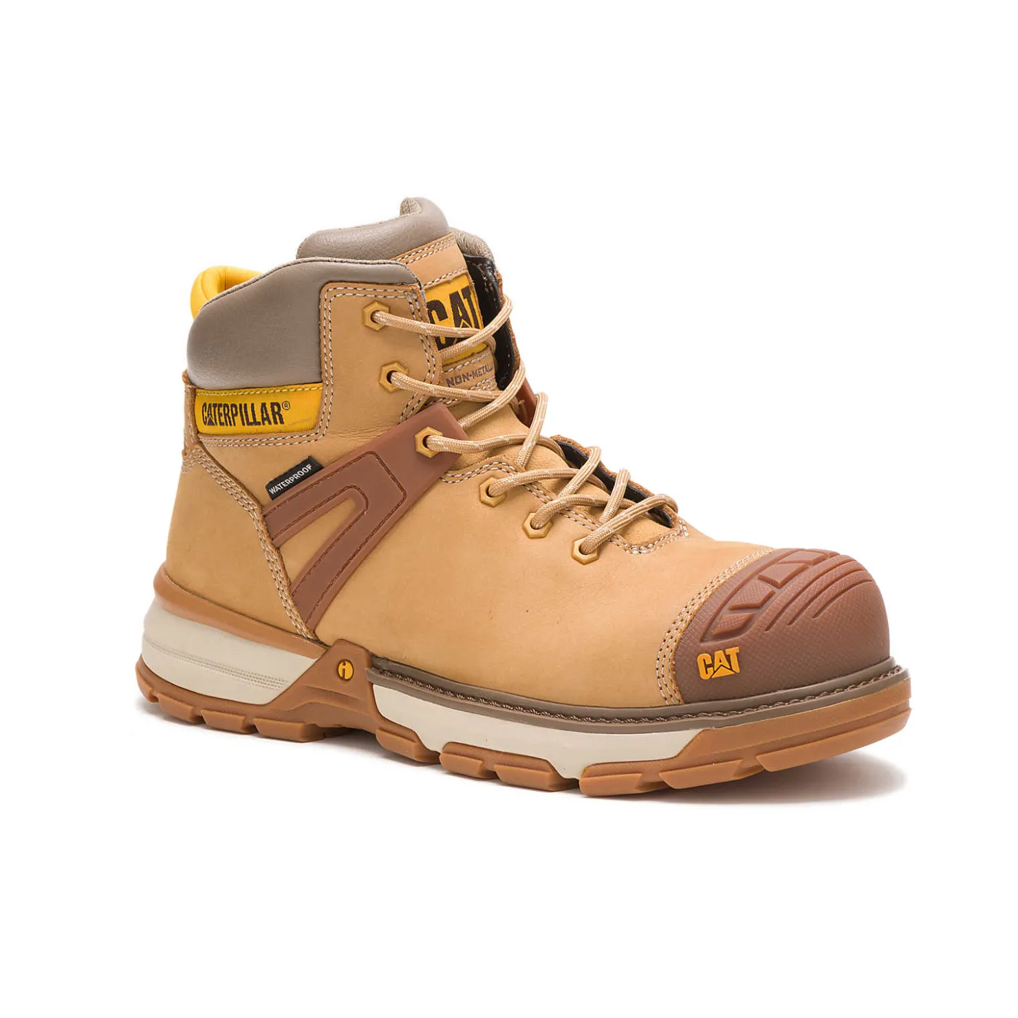 Cat Footwear Excavator Superlite Waterproof Carbon Composite Toe Work Boot^ Slip Resistant | Lightweight