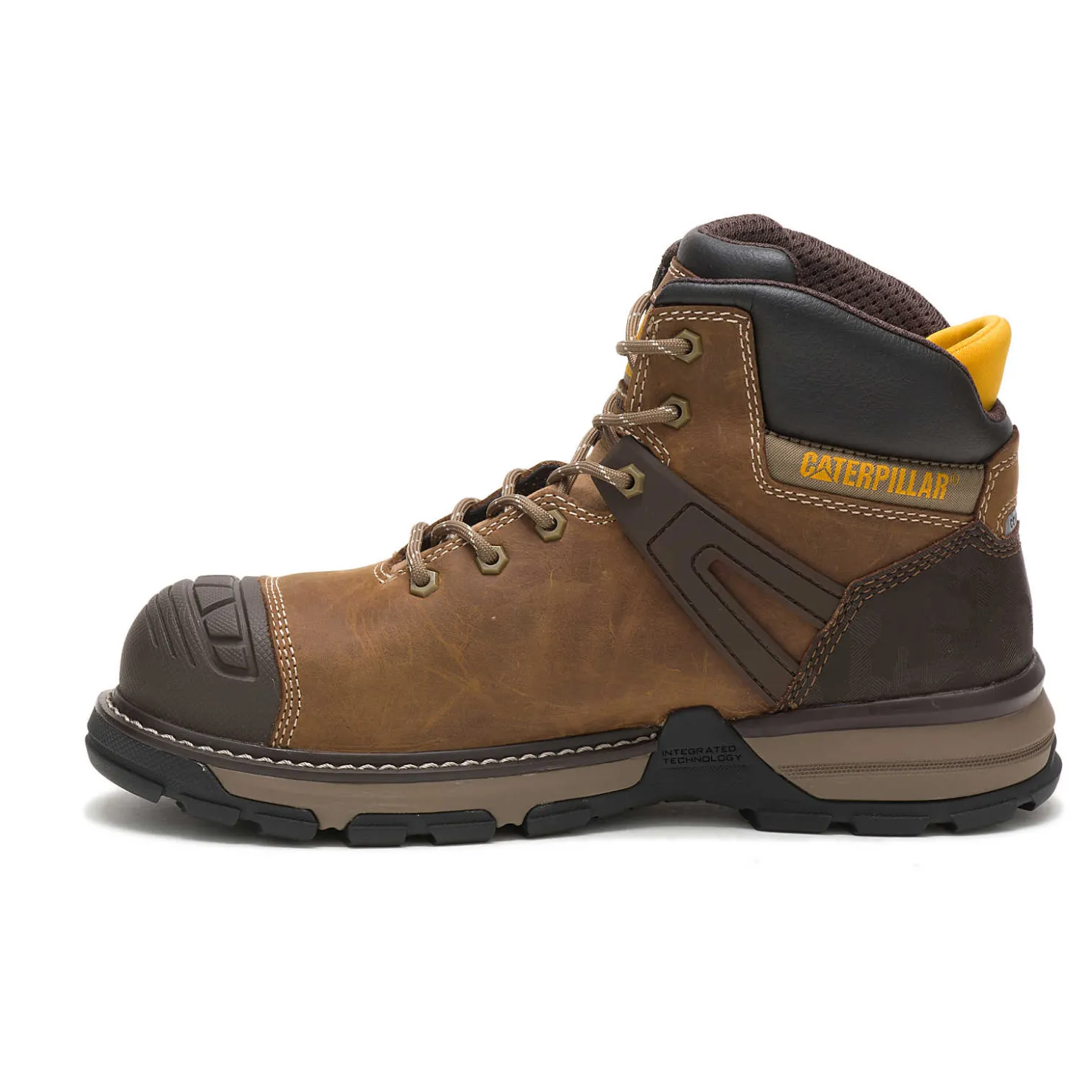 Cat Footwear Excavator Superlite Waterproof Carbon Composite Toe Work Boot^ Slip Resistant | Composite Toe