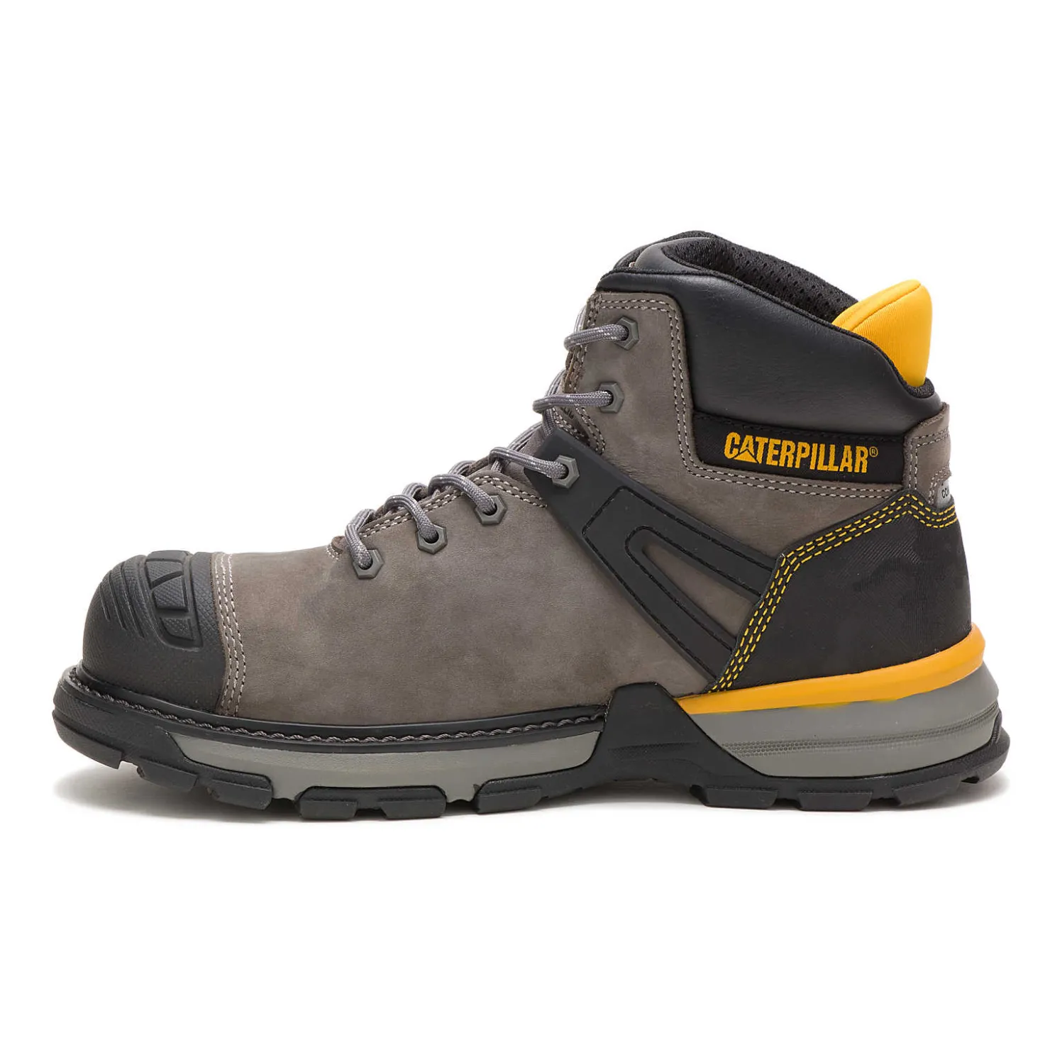 Cat Footwear Excavator Superlite Waterproof Carbon Composite Toe Work Boot^ Lightweight | Slip Resistant