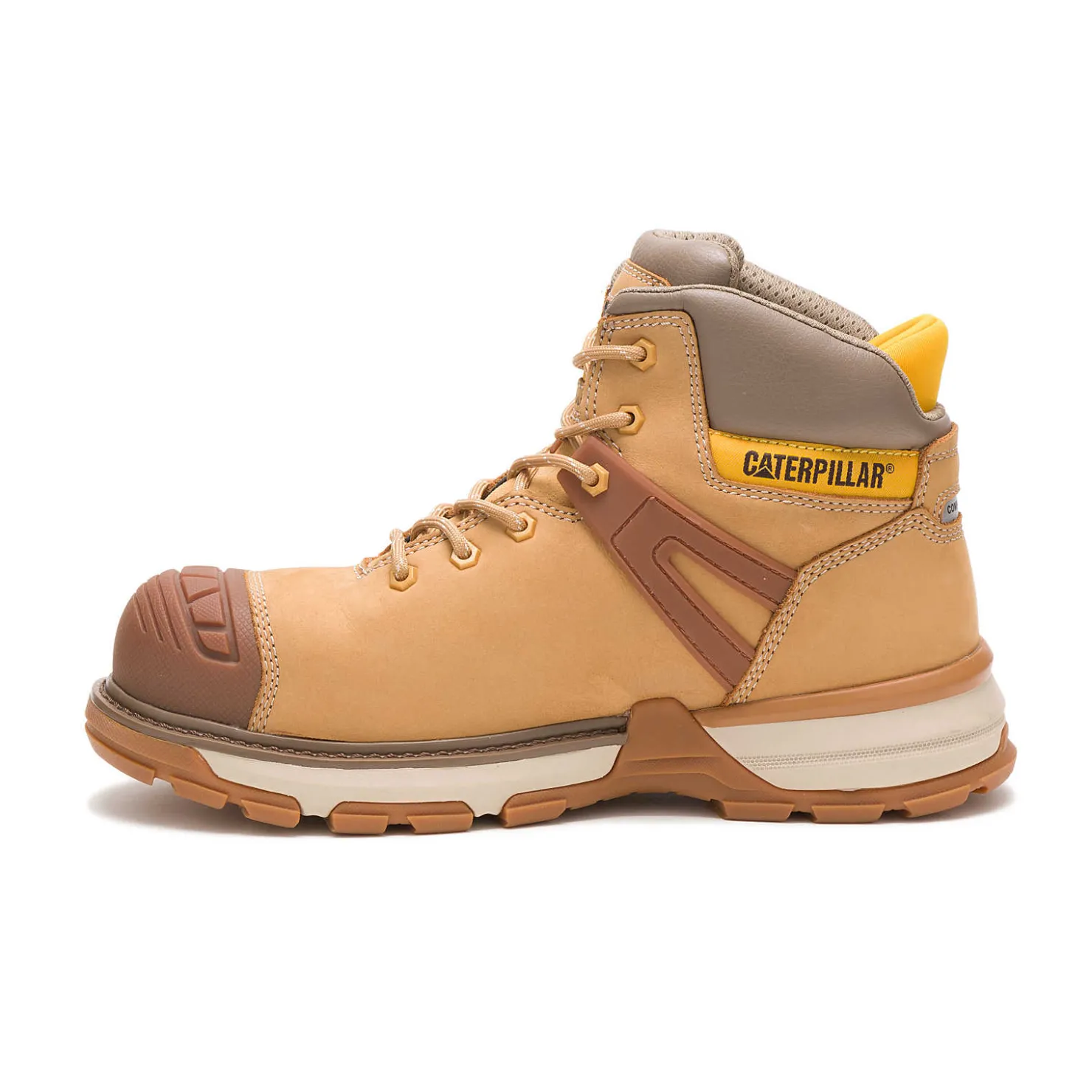 Cat Footwear Excavator Superlite Waterproof Carbon Composite Toe Work Boot^ Slip Resistant | Lightweight